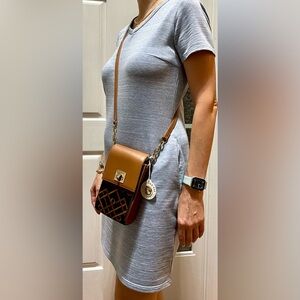 Spartina 449 Phone CrossBody Leather Bag